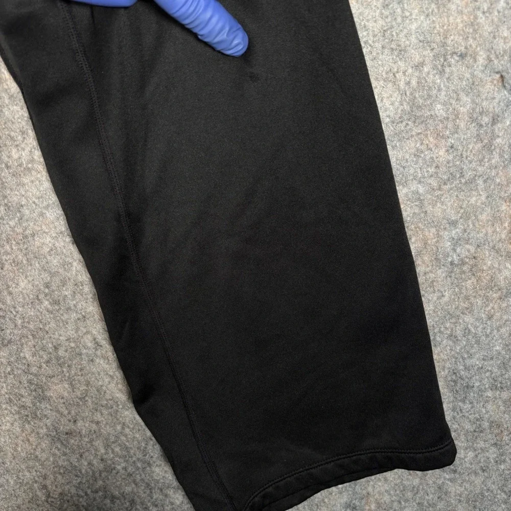 Nike‎ Dri Fit Black Fleece Therma Track Training Sweatpants Wide Leg Girls XL - Picture 7 of 15